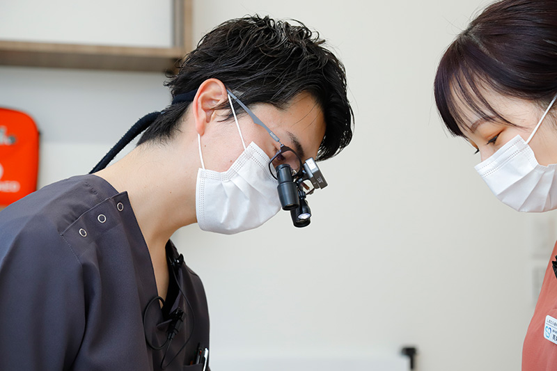 ②2回の通院で治療が完了