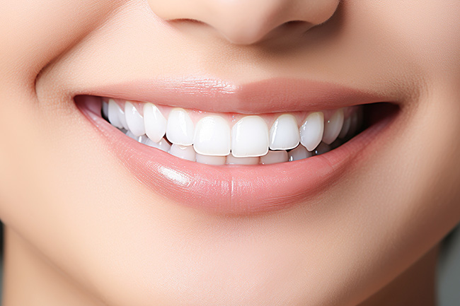 ③天然歯と馴染む優れた審美性